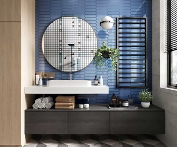 Modern Bathroom Cabinet-ID:304759987