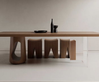 Modern Dining Table And Chairs-ID:750289047