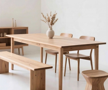 Nordic Style Dining Table And Chairs-ID:772203924