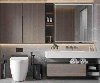 Modern Bathroom Cabinet-ID:609241969