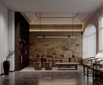 New Chinese Style Tea House-ID:534267907