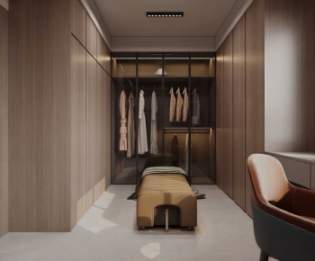 Modern Clothes Storage Area-ID:501106023