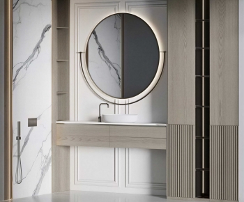 Modern Bathroom Cabinet-ID:350716119