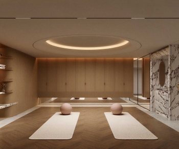 Modern Home Fitness Room-ID:884341006