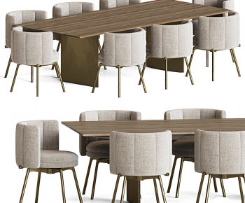 Modern Dining Table And Chairs-ID:326065064