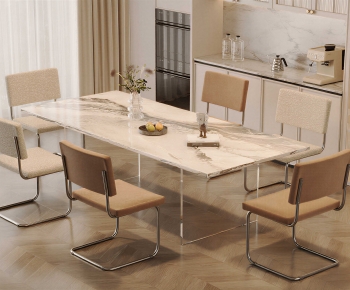Modern Dining Table And Chairs-ID:897732972