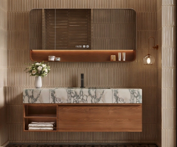 Modern Bathroom Cabinet-ID:443700089