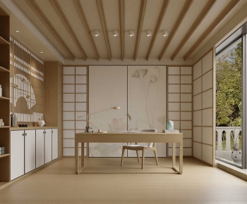 Japanese Style Study Space-ID:477163081