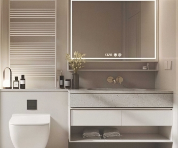 Modern Bathroom Cabinet-ID:215317015