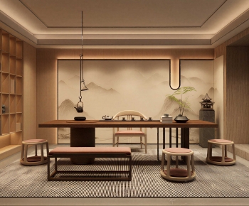 New Chinese Style Tea House-ID:374372969