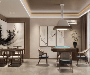 New Chinese Style Chess And Card Room-ID:874136927