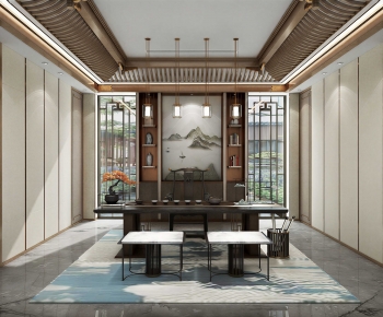 New Chinese Style Tea House-ID:918540005
