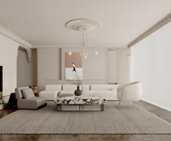 Modern A Living Room-ID:241655115