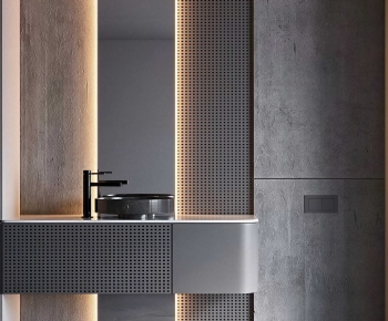 Modern Bathroom Cabinet-ID:451786041