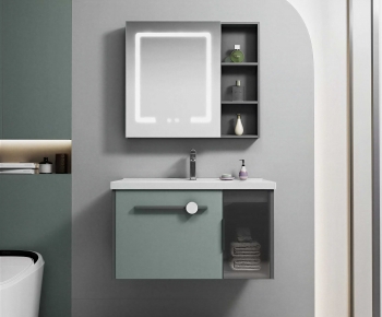 Modern Bathroom Cabinet-ID:702663902