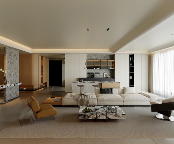 Modern A Living Room-ID:558573012