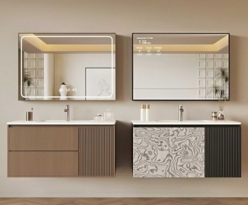 Modern Bathroom Cabinet-ID:284145123