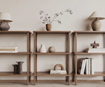 Wabi-sabi Style Shelving-ID:688420065