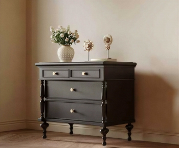 French Style Bedside Cupboard-ID:144485956