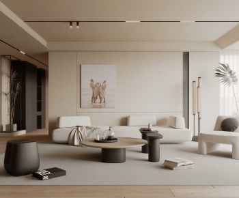 Modern A Living Room-ID:227350957