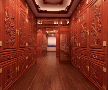 Chinese Style Corridor-ID:135329967