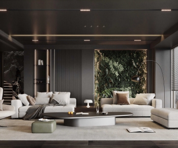 Modern A Living Room-ID:387996917