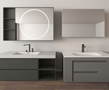 Modern Bathroom Cabinet-ID:383090977