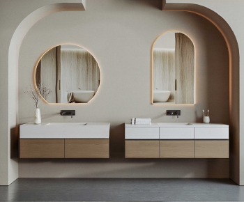 Modern Bathroom Cabinet-ID:156725889