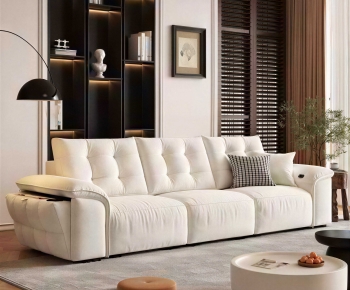 Modern Three-seat Sofa-ID:658478029