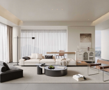 Modern A Living Room-ID:526536947