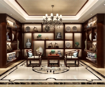 New Chinese Style Study Space-ID:944448957