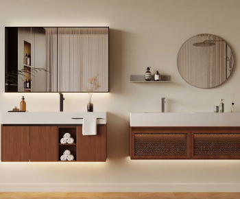 Modern Bathroom Cabinet-ID:898700009