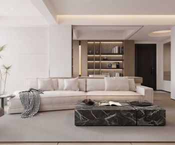 Modern A Living Room-ID:863127955