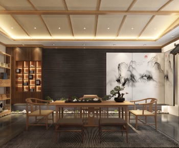 New Chinese Style Teahouse Tea House-ID:121009112