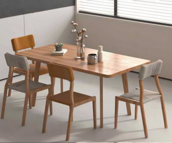 Modern Dining Table And Chairs-ID:616750792