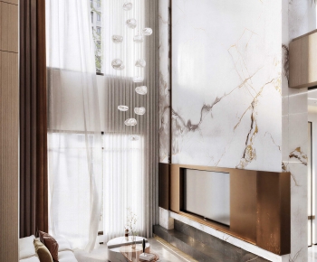 Modern A Living Room-ID:702519419