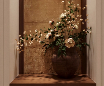 Wabi-sabi Style Flower Arrangement-ID:666903973