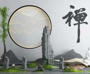 New Chinese Style Plant Landscaping-ID:271097901