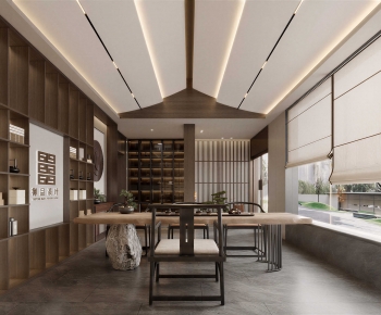 New Chinese Style Tea House-ID:203465947