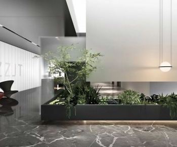 Modern Plant Landscaping-ID:152376891