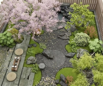 Japanese Style Courtyard/landscape-ID:774378065
