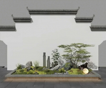 New Chinese Style Plant Landscaping-ID:427541976