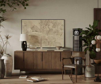 Modern Entrance Cabinet-ID:537769087