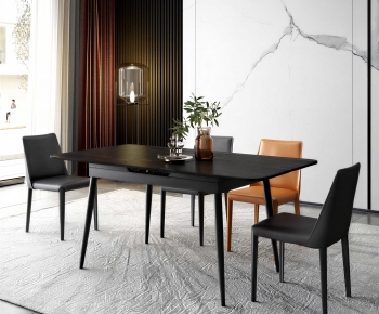Modern Dining Table And Chairs-ID:402496109