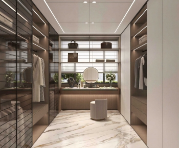 Modern Clothes Storage Area-ID:957088958