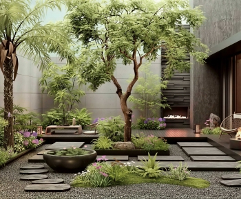 Modern Courtyard/landscape-ID:120553972