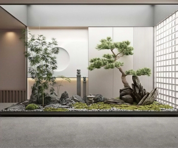 Japanese Style Plant Landscaping-ID:540222886