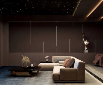 Modern Audiovisual Room-ID:665473945