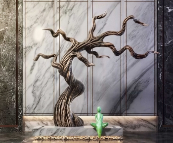 Modern Plant Landscaping-ID:681065081