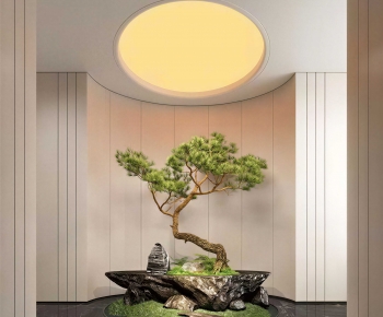 New Chinese Style Plant Landscaping-ID:935950369